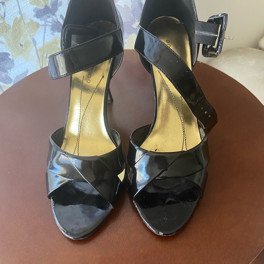 Black Heel Sandals